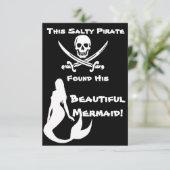 この塩っぽい海賊が彼の美しい人魚を見つけた 招待状 (スタンド正面)