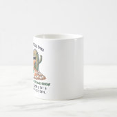 この塩感じ入りピスタチオは監査だ コーヒーマグカップ (中央)