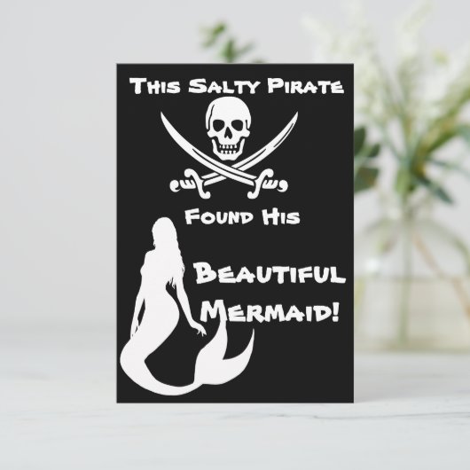 この塩辛い海賊は彼の美しい人魚を見つけた 招待状 (スタンド正面)