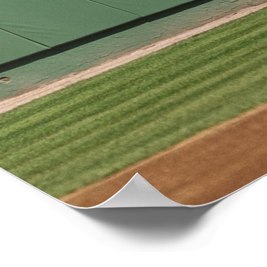 この壁は「緑の怪物」として知られている。 ポスター (角)