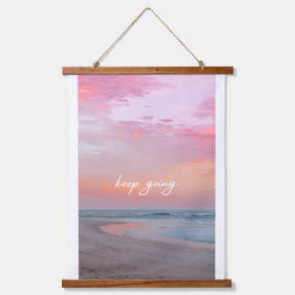 この壁意欲を起こアートに毎日自分自身を向けて 吊り下げ型タペストリー