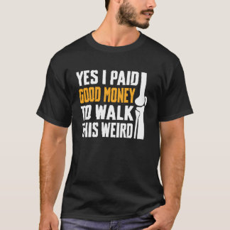 この変な膝関節を手に入れるために金を払った Tシャツ
