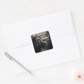 この夏に私を見捨てない – 犬の保護 スクエアシール (封筒)