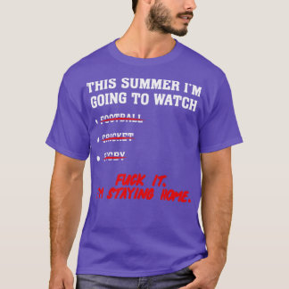 この夏はスポーツを見に行く Tシャツ