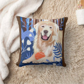 この多くは真のゴールデンレトリバー枕 クッション (ブランケット)