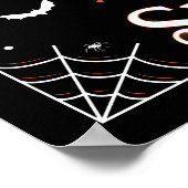 この夜のポスタ不気味ー24x24に注意 ポスター (角)