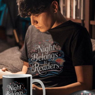 この夜は読者に属し、暗いアカデミズムの本 Tシャツ