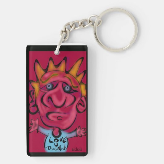 この大いに愛して下さい キーホルダー (裏面)