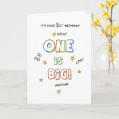 この大きな誕生日カードを個人用に設定する カード (黄色い花)