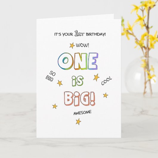 この大きな誕生日カードを個人用に設定する カード (黄色い花)