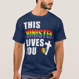 この大臣はLGBTQ宗教指導者ゲイ Tシャツ