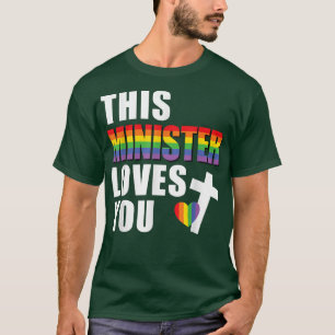 この大臣はLGBTQ宗教指導者ゲイ Tシャツ