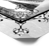 この大規模な家族の写真ポスターに写真を追加 ポスター (角)