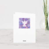 この天使を送って見守る カード (裏面)