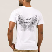 この天使#1aの悪魔の少しビット tシャツ (裏面)