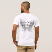 この天使#1aの悪魔の少しビット tシャツ (裏面フル)