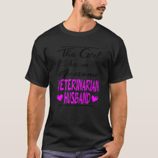この女の夫は獣医で最高 Tシャツ