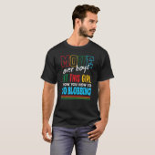 この女の子にブロビングBlの行き方を見せおもしろいろ Tシャツ (正面フル)