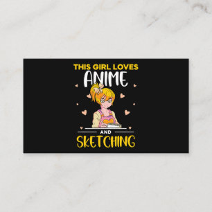 この女の子はアニメとスケッチ恋人スケッチSが大好き 名刺