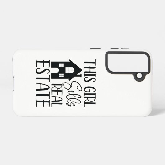 この女の子はエスティ実在スの携帯ケースを売る SAMSUNG GALAXYケース (裏面横)