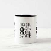 この女の子はエステート実在マグを売る ツートーンマグカップ (中央)
