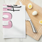 この女の子はハロウィーンが大好き キッチンタオル (四つ折り)