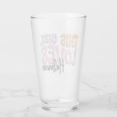 この女の子はハロウィーンが大好き タンブラーグラス (裏面)