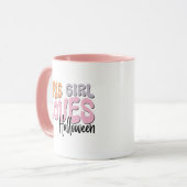 この女の子はハロウィーンが大好き マグカップ (正面左)