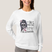 この女の子はハロウィーンを愛する Tシャツ (正面)