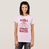 この女の子はファーストメイト Tシャツ (正面フル)