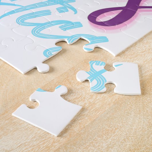 この女の子は体操が大好きで星躍る ジグソーパズル (側面)