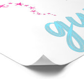 この女の子は体操が大好きで星躍る ポスター (角)