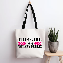 この女の子は公証人のトートバッグ トートバッグ