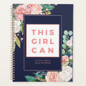 この女の子は前向きフローラ プランナー手帳 (正面)