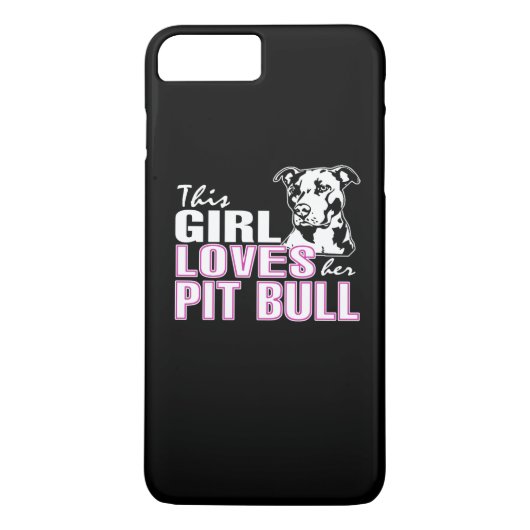 この女の子は彼女のピット・ブル愛します Case-Mate iPhoneケース (裏面)
