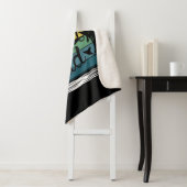 この女の子は彼女の魚釣りヴィンテージとパパを愛する シェルパブランケット (インサイチュ)