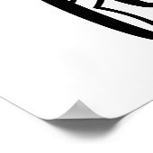 この女の子は火のポスターを貼っている ポスター (角)