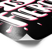 この女の子は猛烈な女の子だ フォトプリント            (角)