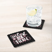 この女の子は猛烈な女の子だ ペーパーコースター (インサイチュ)