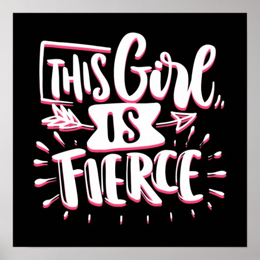 この女の子は猛烈な女の子だ ポスター (正面)