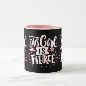 この女の子は猛烈な女の子だ マグカップ (中央)