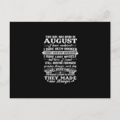 この女の子は生まれ誕生日威厳があるだ シーズンポストカード (正面)