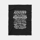 この女の子は生まれ誕生日威厳があるだ フリースブランケット (正面)