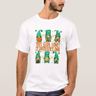 この女の子は聖パトリックスの日を愛しおもしろいている – St. Paddy Tシャツ