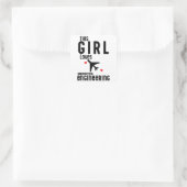 この女の子は航空エンジニアリング スクエアシール (バッグ)