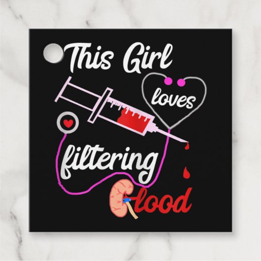 この女の子は血液透析ろ過ナースが大好き フェイバータグ (正面)