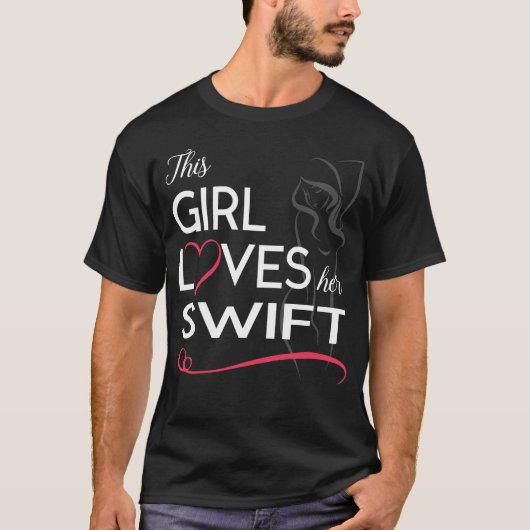 この女の子は速いのが好き Tシャツ (正面)