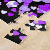 この女の子は馬が大好き ジグソーパズル (側面)