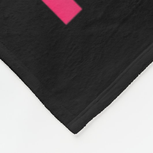 この女の子は馬の乗馬クローを夢見る フリースブランケット (角)