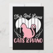 この女の子は馬の馬馬馬乗りライダーを愛している 招待状 (裏面)